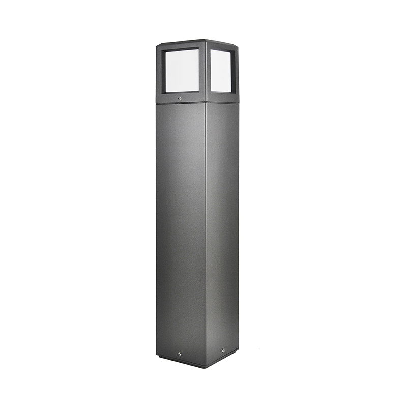 YMLED-6208 Square Model Aluminum LED Bollard Garden Lights